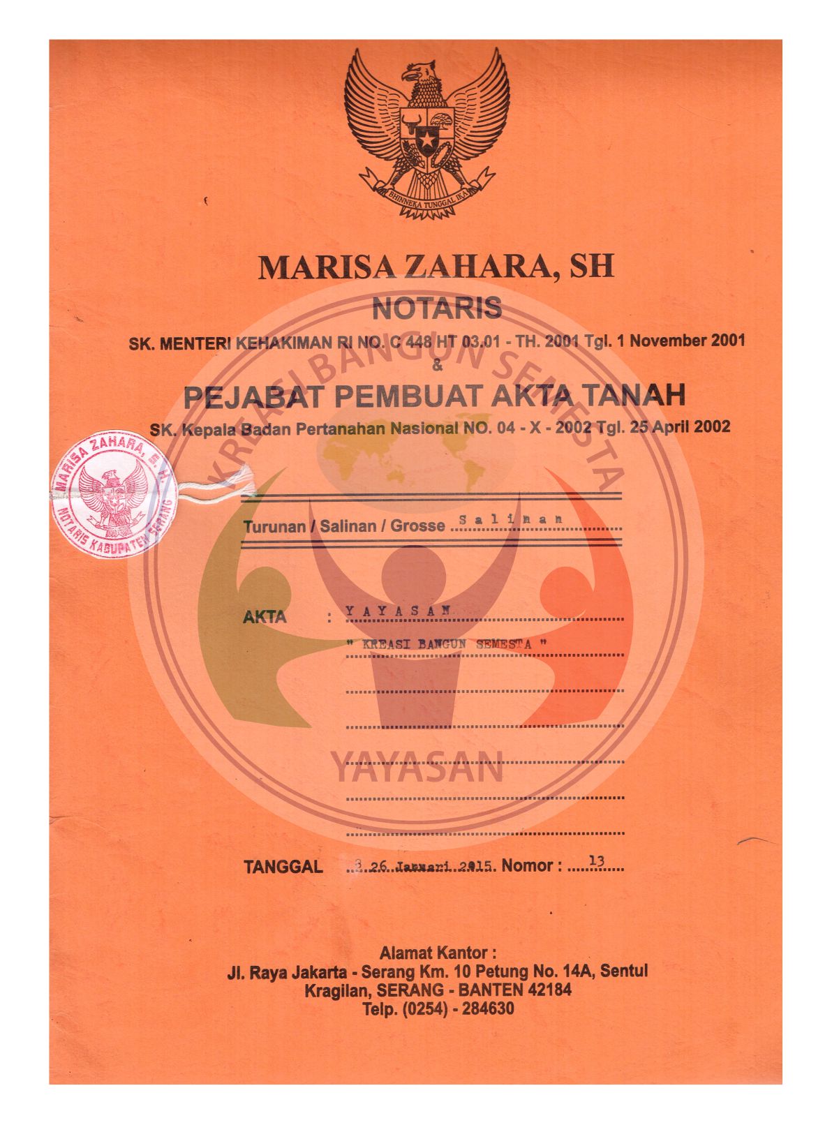 2. SK MENTERI